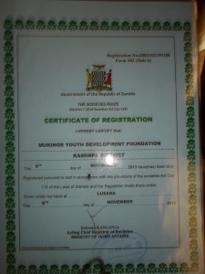 MYDF Certificate
